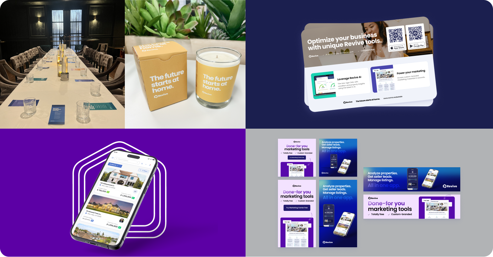 Creative expression scale: four expressive applications across event, marketing tools, mobile and toolkit